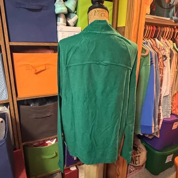 Free People Green Restoration Layer NWOT - Picture 7 of 15